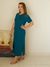 Vestido Midi Viscose Texturizada Betina na internet