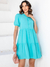 Vestido Curto Babados Rafaela - comprar online