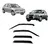 DEFLECTOR VENTANILLA ADAPTABLE VW.GOL POWER 96-> 4 PTAS.ADHESIVO