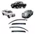 DEFLECTOR VENTANILLA ADAPTABLE TOYOTA HILUX ´05/15 CABINA DOBLE ADHESIVO