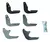 SOPORTE ESTRIBO ADAPTABLE TOYOTA HILUX / SW4 ´05/15 C/D. ALUMINIO "OPTIMUS" - comprar online