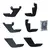 SOPORTE ESTRIBO ADAPTABLE FORD RANGER ´97/11 C/D. ALUMINIO "OPTIMUS" - comprar online