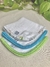 Trio de Fraldinhas Slim - Verde e Azul