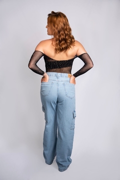 Calça Wide Leg Cargo - comprar online