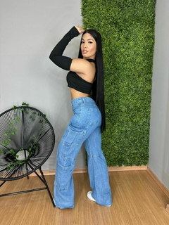 Calça Wide Leg Mari - comprar online