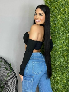 Calça Wide Leg Mari na internet