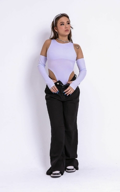 Calça Wide Leg Preta - comprar online