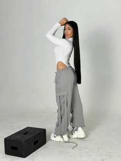 Body Cavado Manga Longa - comprar online