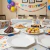 Platos Plásticos Octogonales 22cm Kovalplast Blancos - Pack X10 - comprar online