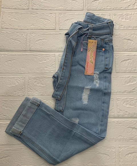 Calça Wide Leg com Cinto