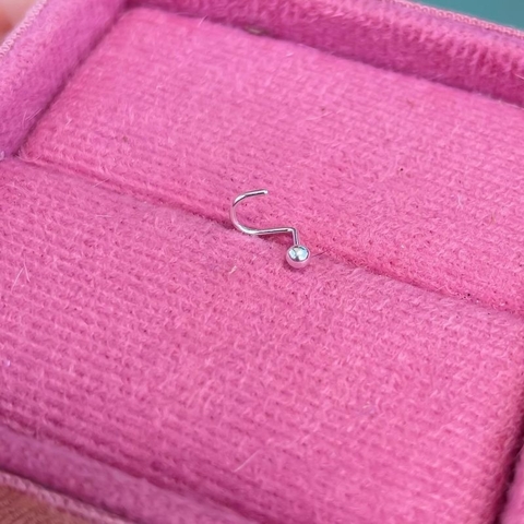 Piercing Nasal Bolinha Lisa
