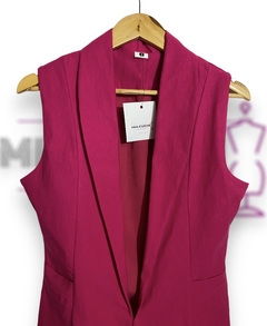 chaleco sastrero fucsia - comprar online