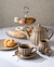 Bule de Chá de Porcelana Pétala Areia Matt 950ml - loja online
