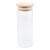 Porta Mantimento/Pote de Vidro Borossilicato com Tampa de Bambu 160ml - loja online