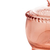 Açucareiro de Cristal com Colher Pearl Rosa 10cm x 8cm x 7cm - comprar online