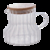 Jarra de Vidro Borossilicato com Tampa de Bambu Classic 500ml - Lyor na internet