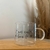 Caneca de Vidro com Frases - 260ml