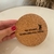 Porta Copo em Cortiça Redondo Personalizado - Frases Engraçadas Bebidas - Ateliê Arte & Decor | CASA & DECORAÇÃO 