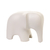 Elefante cerâmica minimalista 16X10X20