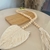 Colar de mesa decorativo com detalhe de folha- 90cm - comprar online