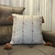 Capa de almofada Puxadinha Dupla Face com Pompom 45x45cm - Marrom - comprar online