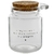 Pote de vidro com colher "o ingrediente que mais contagia é a alegria" - 240ml - Ateliê Arte & Decor | CASA & DECORAÇÃO 