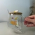 Caneca em vidro com colher e tampa em bambu Sorvete 3d - 480ml na internet