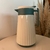 Garrafa térmica 1 litro - Bege com Verde