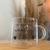Caneca de Vidro com Frases - 260ml - Ateliê Arte & Decor | CASA & DECORAÇÃO 