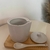 Açucareiro c/ colher em porcelana - loja online