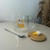 Caneca em vidro com colher e tampa em bambu Sorvete 3d - 480ml - comprar online