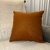 Capa de almofada Suede 43x43cm - Caramelo