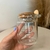 Pote de vidro com colher "o que dá sabor a vida é o amor" - 240ml - comprar online