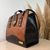 Mateira de chimarrão com duas alças estilo bolsa - Terracota
