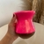 Cuia de chimarrão em Madeira bicolor Perolada - Rosa Pink - comprar online