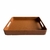 Bandeja decorativa em Pu e Mdf - 35x28,5x5cm