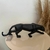 Leopardo Decorativo em Resina Preto 46cm - Mart - loja online