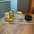 Jogo americano com trilho de mesa - 7 peças