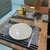 Jogo americano com trilho de mesa - 7 peças - loja online