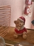 Enfeite Urso Natalino em cerâmica - comprar online
