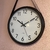 Relógio de Parede com alça preto - 30cm - comprar online