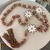 Colar de mesa decorativo Margaridas 1,00 metro