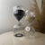 Ampulheta de vidro Canelado Preto Mart - 90 minutos - Ateliê Arte & Decor | CASA & DECORAÇÃO 
