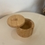 Saleiro com tampa em Bambu 9x6cm - comprar online