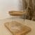 Pote de Vidro Hermético 280ml com Tampa e Colher de Bambu - 8cm x 8cm - comprar online
