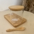 Pote de Vidro Hermético 280ml com Tampa e Colher de Bambu - 8cm x 8cm na internet