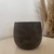 Cachepô Vaso em Cimento Cinza Mart - 15x13cm