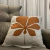 Capa de Almofada estampada em suede