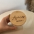 Pote hermético com tampa e colher de bambu 400ml Personalizado Açúcar para adoçar - loja online