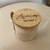 Pote hermético com tampa e colher de bambu 400ml Personalizado Açúcar para adoçar